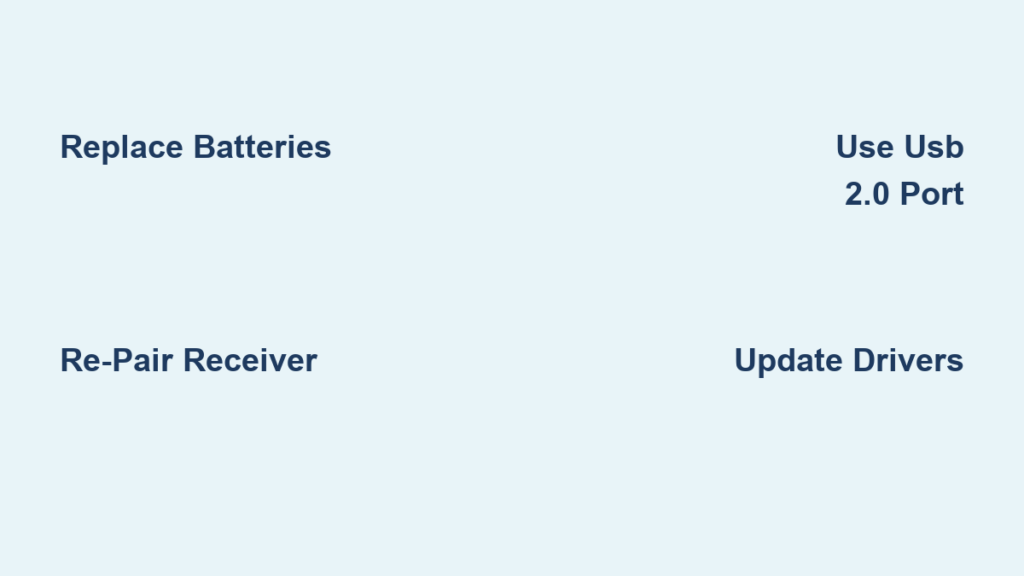 How to Fix Dell Logitech Mouse Not Working