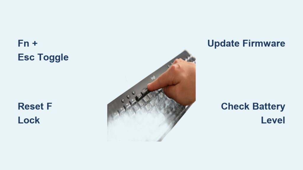 Fix Logitech F Keys Not Working Issue